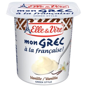 Elle & Vire Dessert Lacte Mon Grec Vanille 125G