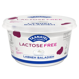 Taanayel Labneh Baladieh Lactose Free 400G