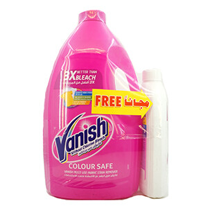 Vanish Clothes Liquid Pink 3L+ 500 Ml White