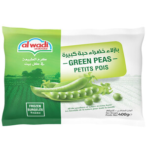 Al Wadi Al Akhdar Frozen Green Peas 400G
