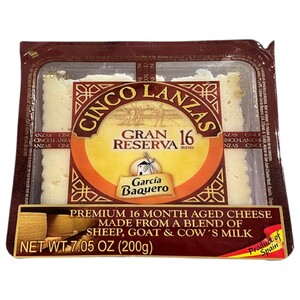 Garcia Baquero Cinco Lanzas Cheese Wedges 200G
