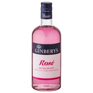 Ginbery's Rosé Distilled Gin 70Cl