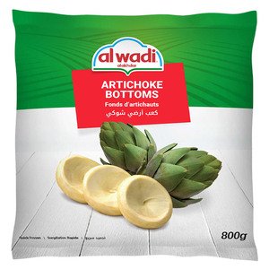 Al Wadi Al Akhdar Frozen Artichoke Bottoms 800G