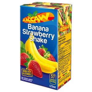 Maccaw Juice Banana Strawberry 125Ml
