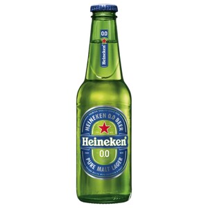 Heineken Lager Beer Bottles 0.0%Alc Vol 25Cl