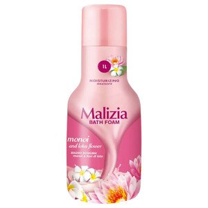 Malizia Shower Foam Monoi & Lotus 1000Ml