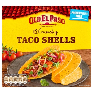 Old El Paso Taco Shells 156G