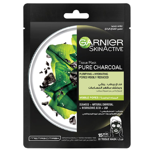 Garnier Skin Active Tissue Mask Pure Charcoal 28G