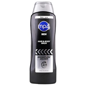 Mp4 Men Hair & Body Wash Signature Silver 650Ml