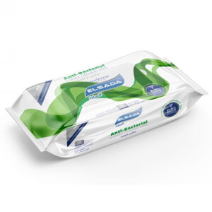 Elsada Anti Bacterial Wipes 72Pcs