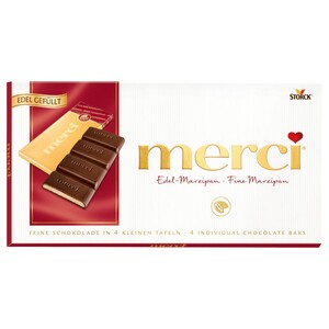 Merci Tablet Fine Marzipan 100G