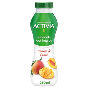 Activia Yoghurt Peach & Mango 280Ml
