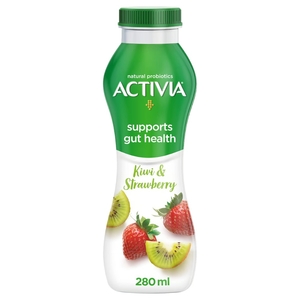 Activia Yoghurt Kiwi & Strawberry 280Ml