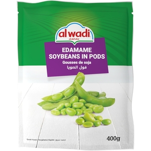 Al Wadi Al Akhdar Frozen Edamame Soybeans In Pods 400G