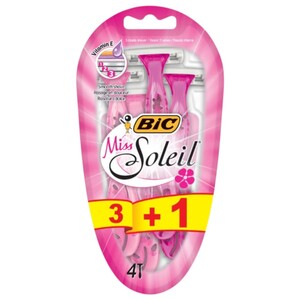 Bic Miss Soleil Razor 3 + 1 Free