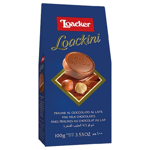 Loacker Loackini Fine Milk Chocolates 100G