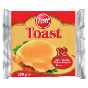 Zott Cheese Toast 12 Slices 200G