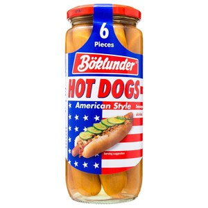 Boklunder American Style Hot Dog Pure Pork 6 Pieces 300G