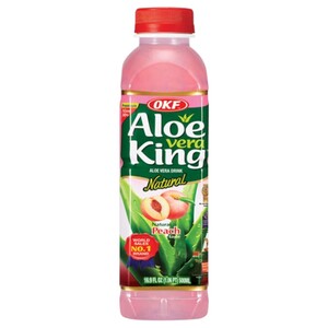 Okf Aloe Vera King Drink Peach Sugar Free 500Ml