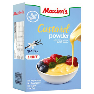 Maxim's Custard Powder Vanilla Light 100G