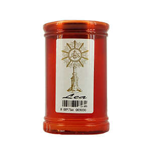 Lea Candle Red Plastic T30