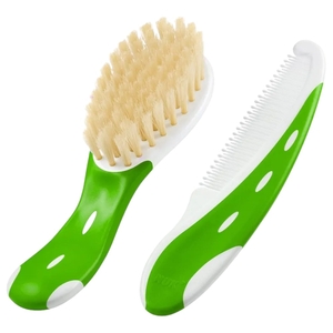 Nuk Baby Hair Brush With Comb Assorted Color
