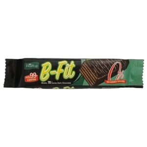 Health Up B-Fit Wafer Dark Chocolate 21.5G