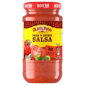 Old El Paso Thick N Chunky Salsa Hot 226G