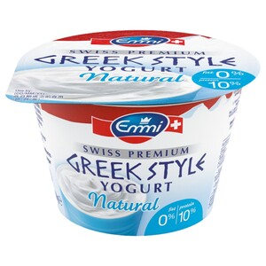 Emmi Swiss Premium Yogurt Greek Style Natural 0% Fat 150G