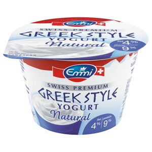 Emmi Swiss Premium Yogurt Greek Style Natural 4% Fat 150G