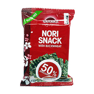Saitaku Nori Snack With Buckwheat 20G