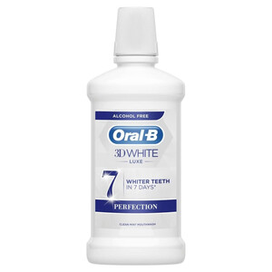 Oral-B Mouthwash 3D White Luxe Perfection 500Ml