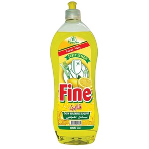 Spartan Fine Dishwashing Liquid Lemon 800Ml