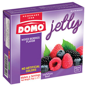 Domo Jelly Mixed Berries 85G