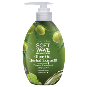 Cosmaline Soft Wave Hand Wash Olive Oil Herbal Extracts 550Ml