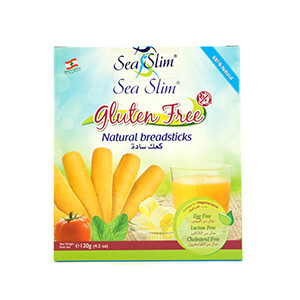Sea Slim G/F Natural Breadstick 120G