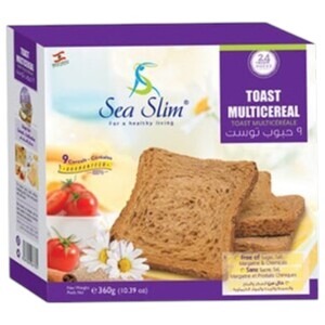 Sea Slim Toast Multicereal 360G