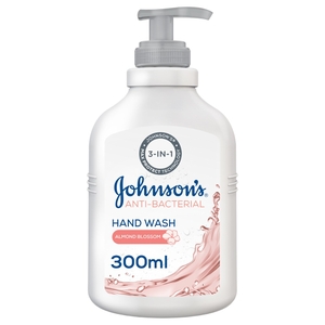 Johnson's Hand Wash Antibacterial Almond Blossom 300Ml