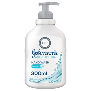 Johnson's Antibacterial Hand Wash With Sea Salt 300Ml