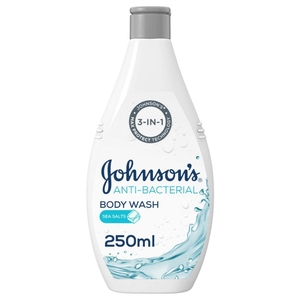 Johnson's Body Wash Antibacterial Sea Salt 250Ml
