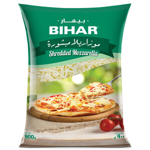Bihar Shredded Mozarella Cheese 900G