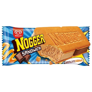 Wall's Algida Nogger Sandwich Ice Cream 145Ml
