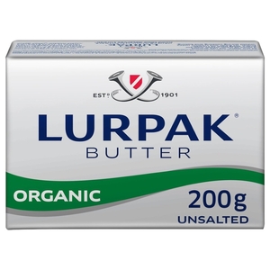 Lurpak Butter Unsalted Organic 200G
