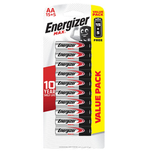 Er Energizer Max Alk Hp 15+5 Aa (3057Br)