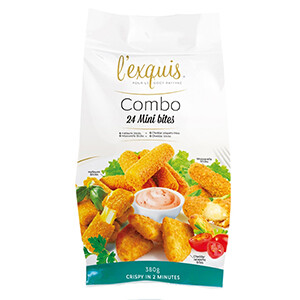 L'exquis Frozen Combo Mini Bites 380G