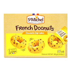 Stmichel French Doonuts Chocolate Chip Cakes 180G
