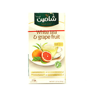 Chamain White Tea & Grape Fruit 20S 36G