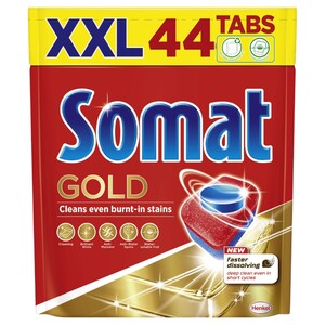 Somat Gold Dishwashing 44 Tabs 864G