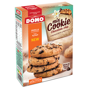 Domo Cookies Mix Chocolate Chips 496G