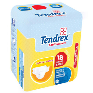 Tendrex Adult Diapers Large 18 Pieces
